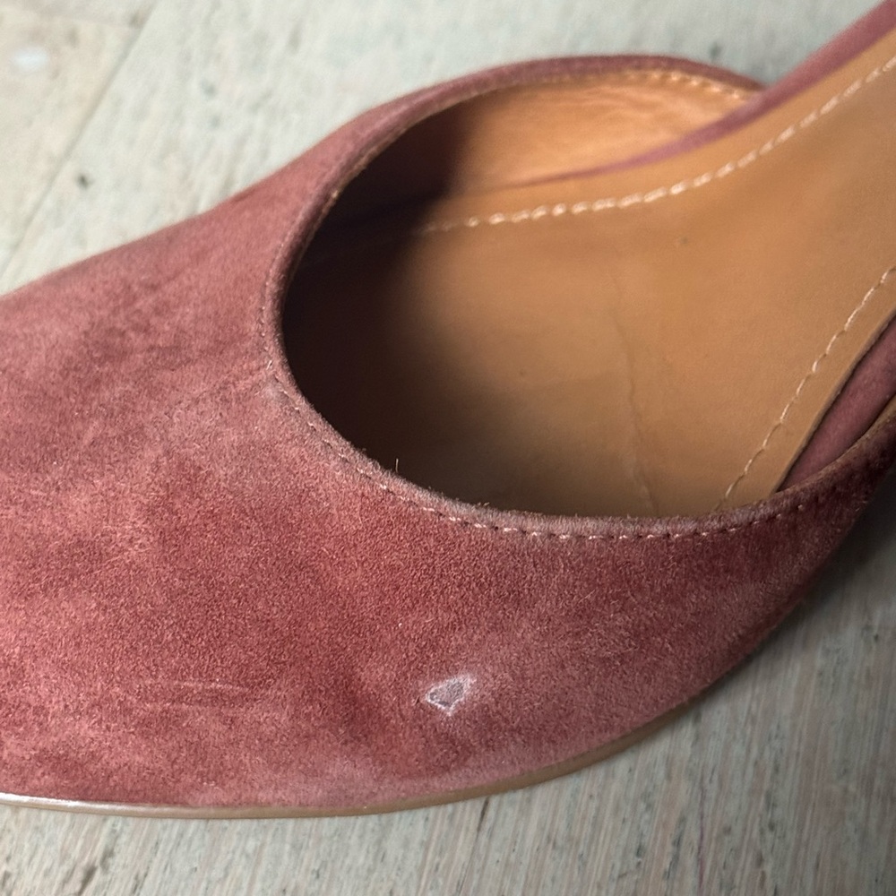 And Other Stories Suede Rust Ankle Strap Block Heel. Size 39 EU - Picture 11 of 12